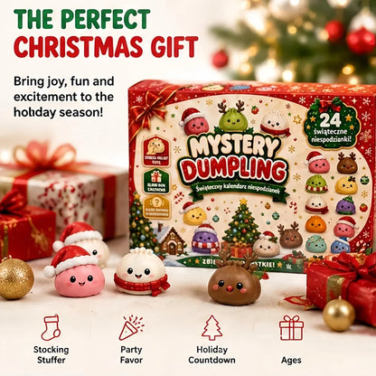 Pocket Pals Festive Dumpling Squishy Advent Calendar