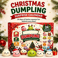 Pocket Pals Festive Dumpling Squishy Advent Calendar